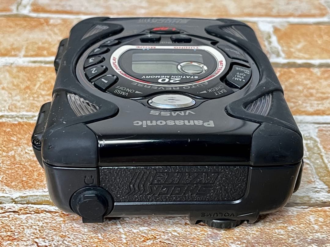 【整備品】Panasonic SHOCKWAVE RQ-SW66V 漆黒