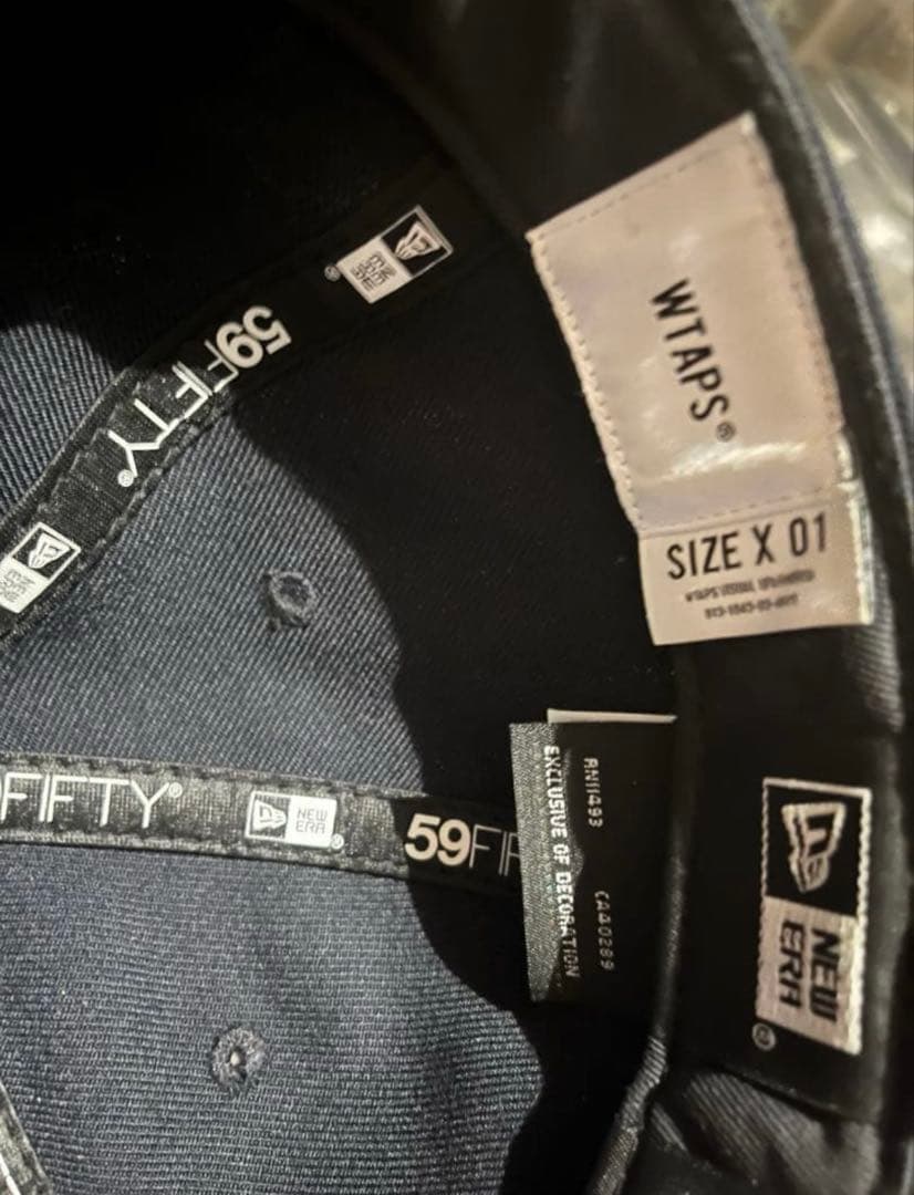 22AW　WTAPS　NEWERA　59FIFTYLOW PROFILE　CAP