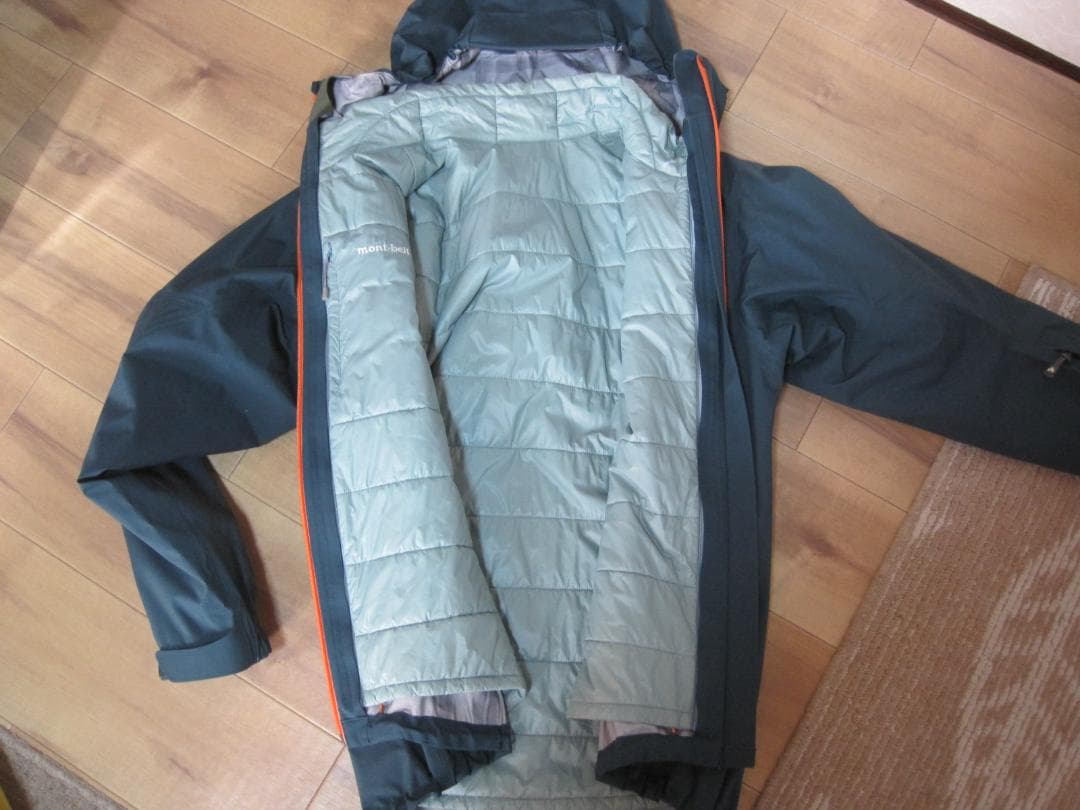 モンベル　montbell　3in1フォールラインパーカ　Ｓサイズ　中古美品