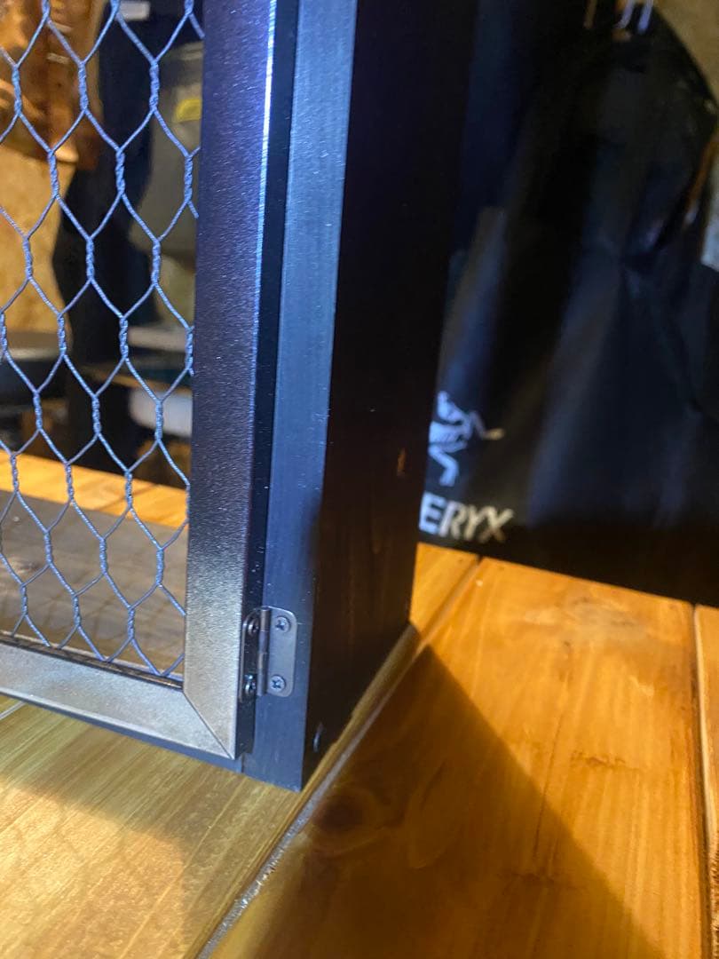 照明付き棚　アメリカン