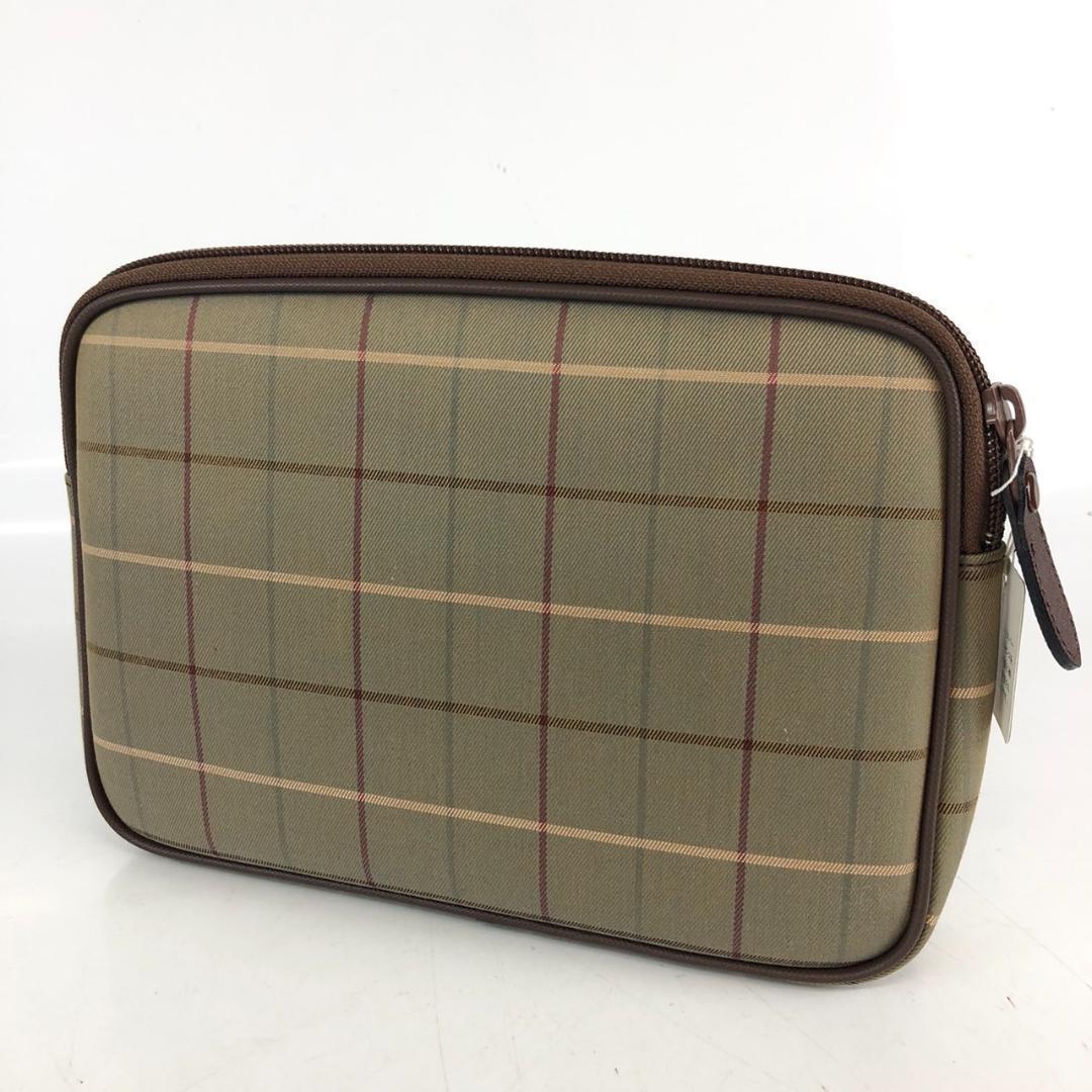 BURBERRY バーバリー チェック柄 セカンドバッグ メンズ ブランド
