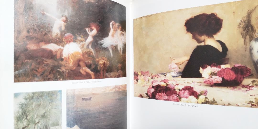 希少絶版 難あり ハーバート・ジェームズ・ドレイパー 画集 洋書 英語