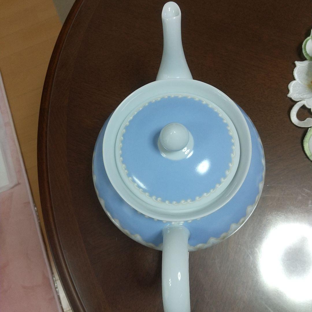 未使用 ジュヌビエーヴ・レチュ ティーポット（フランスリモージュ焼）