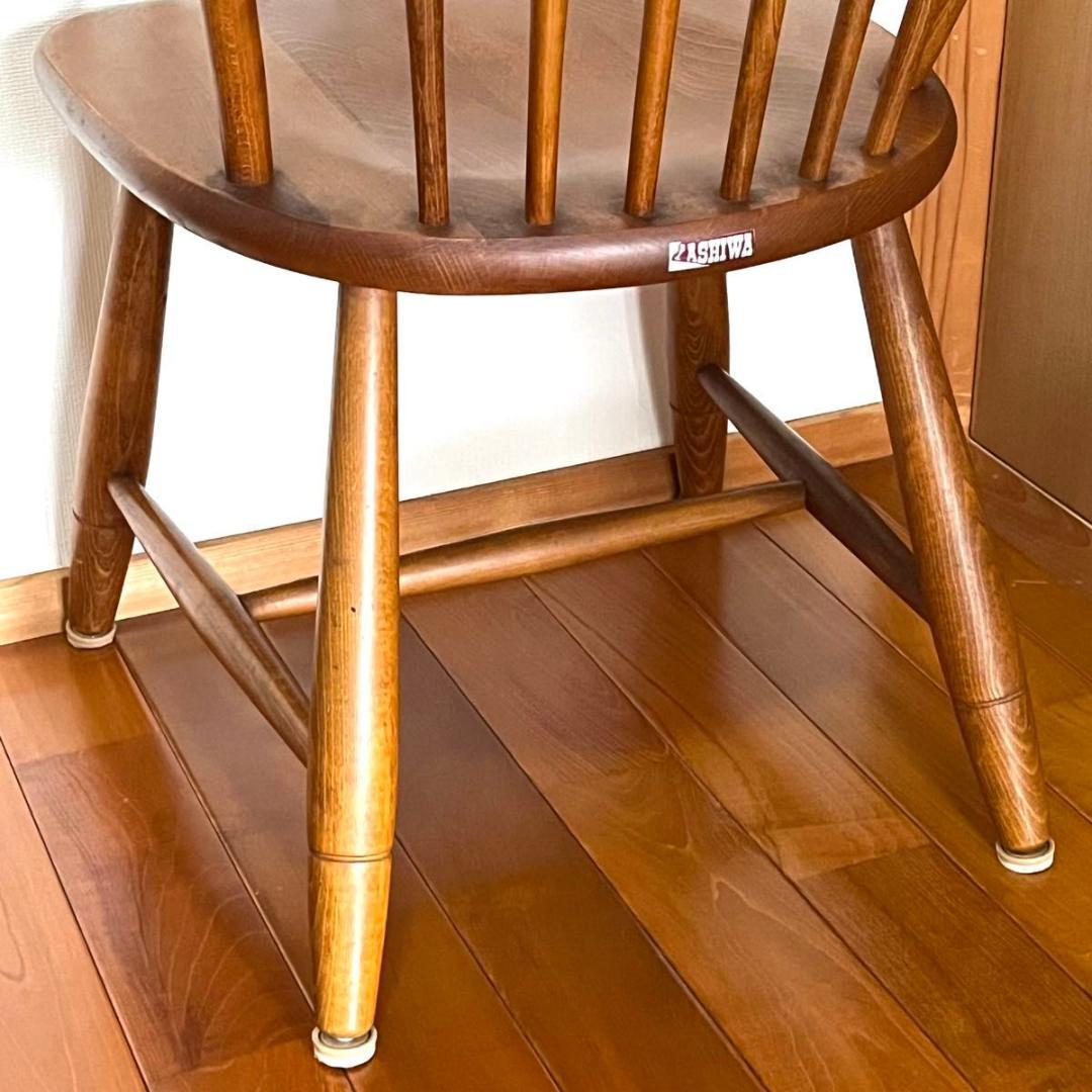 柏木工 KASHIWAヴィンテージ　ウィンザーチェア　ボウバック　アローバック③