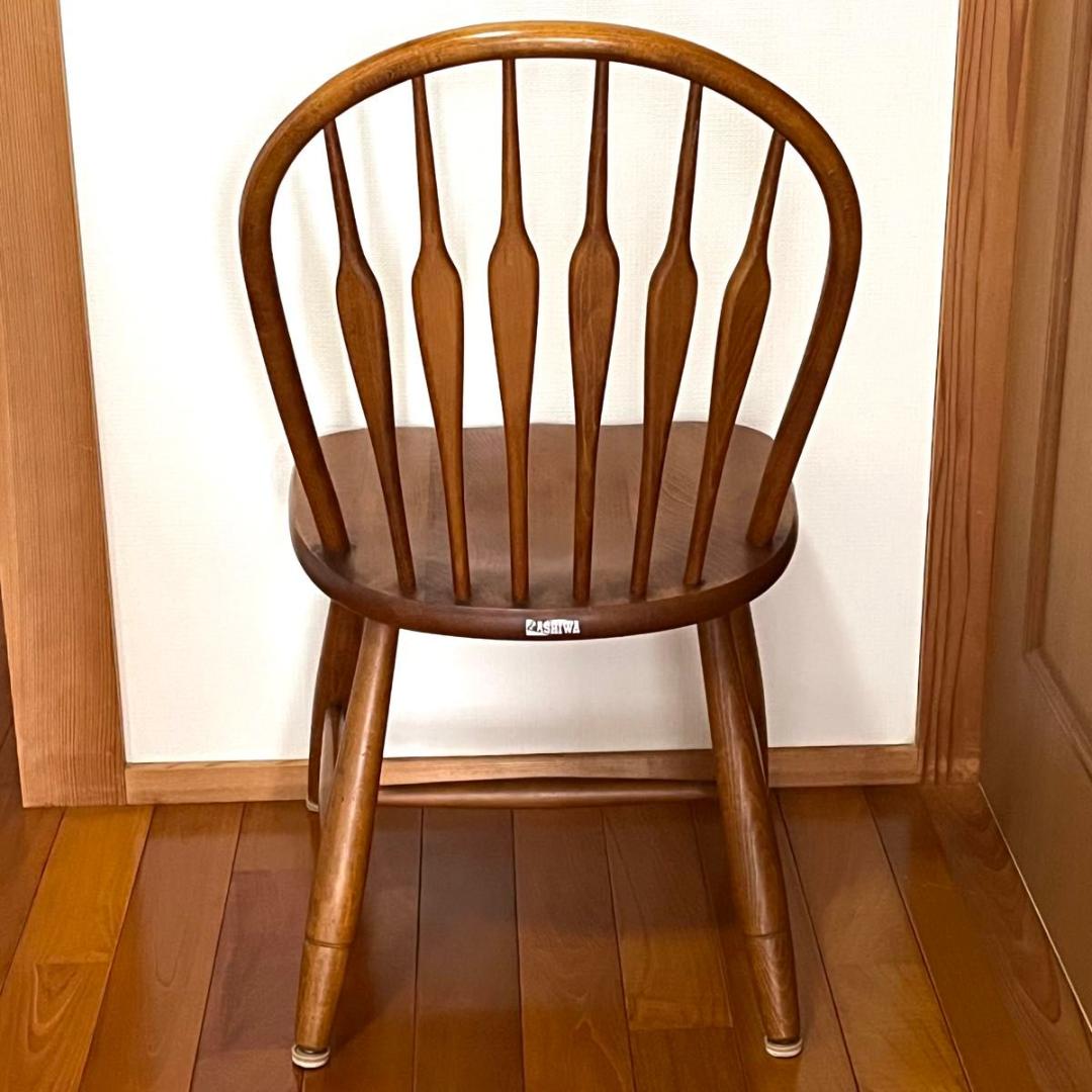 柏木工 KASHIWAヴィンテージ　ウィンザーチェア　ボウバック　アローバック③