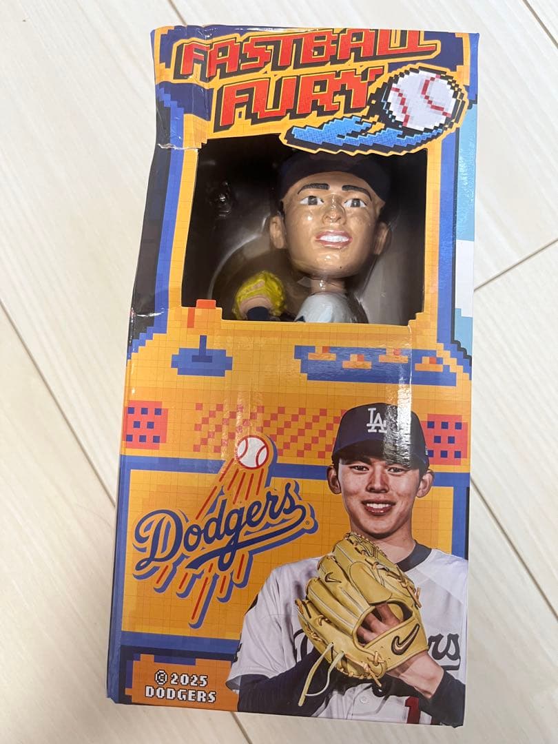 佐々木朗希 ボブルヘッド 限定 新品 ドジャース 球場