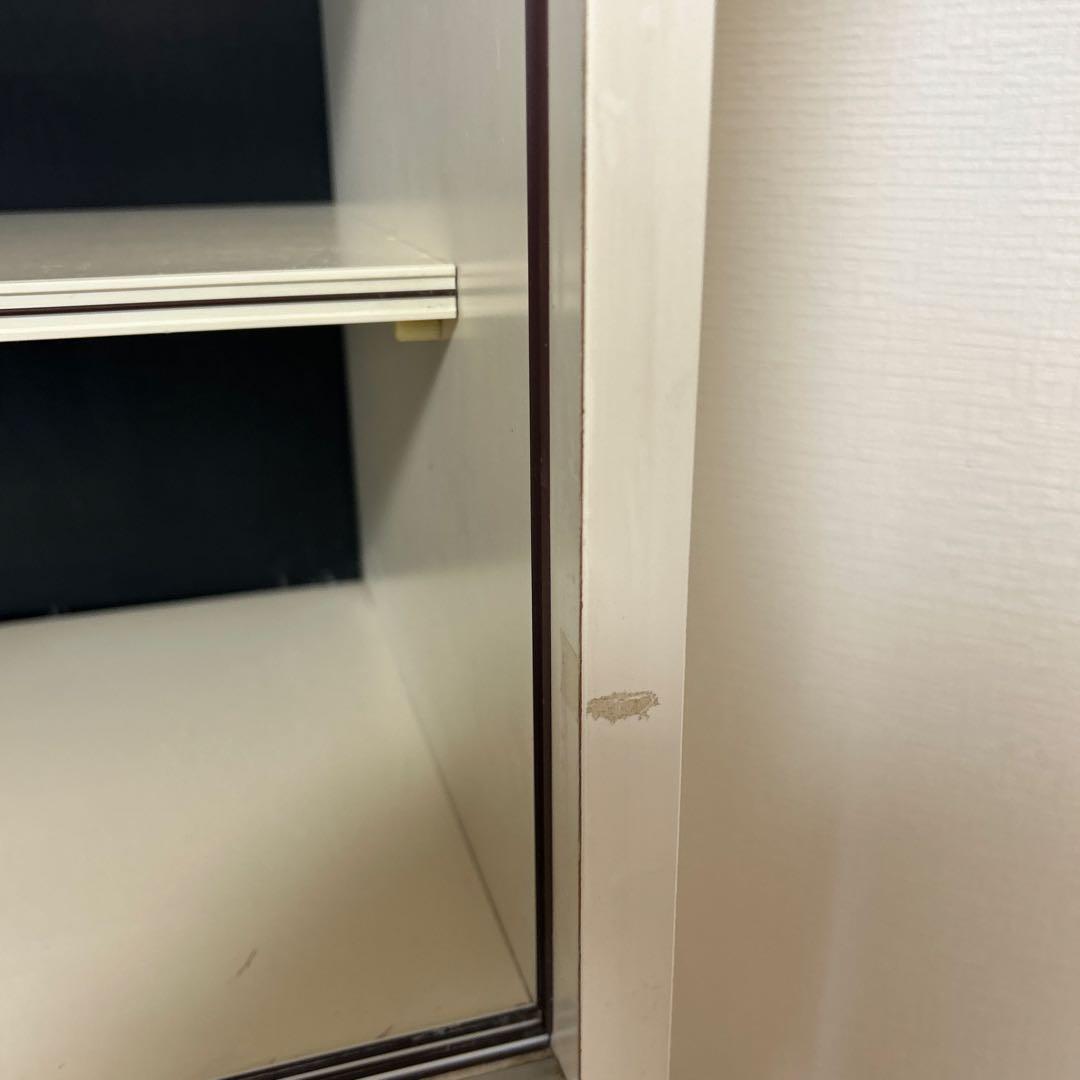 昭和レトロ レトロポップ 食器棚 ガラス