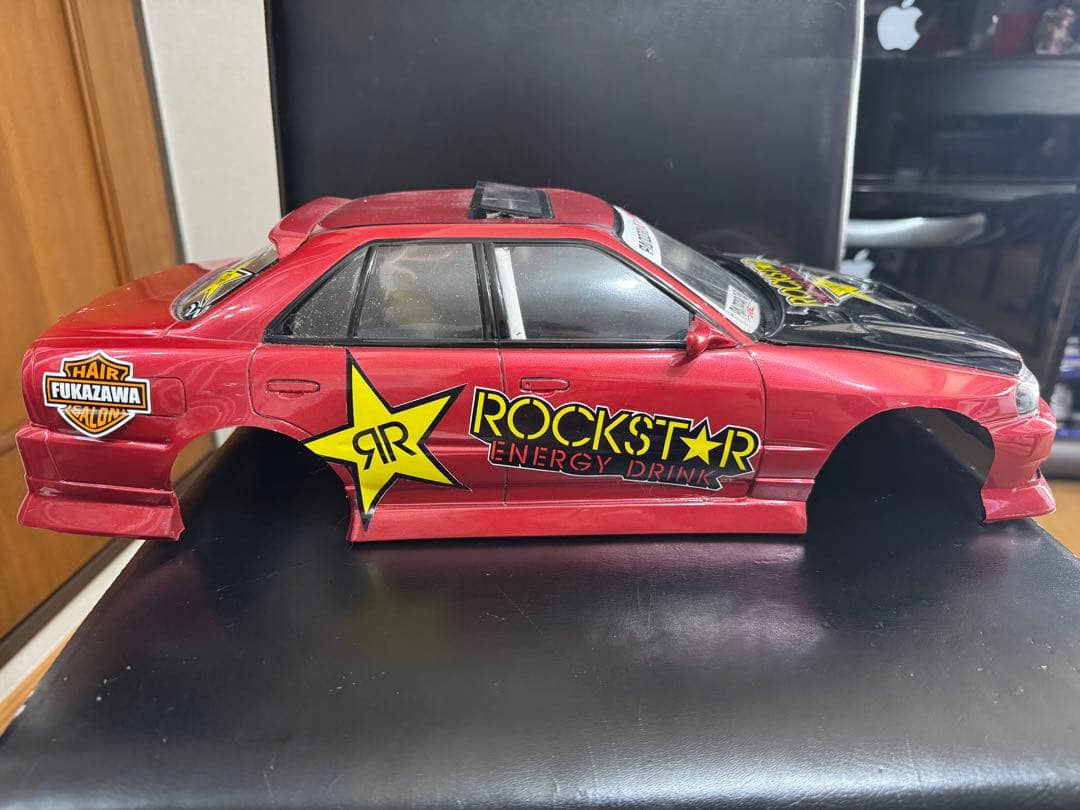 一番星 スカイライン ER34 4dr ミラーマフラー 電飾付き