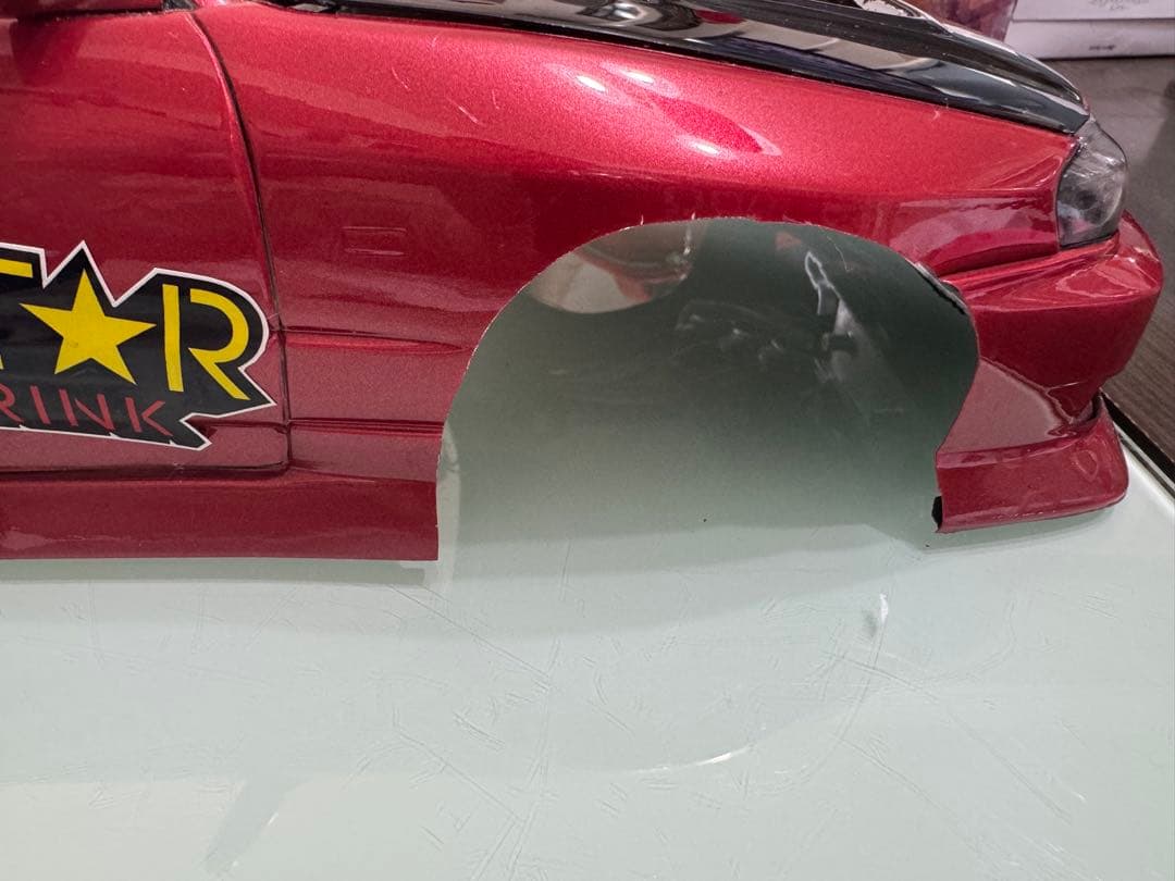 一番星 スカイライン ER34 4dr ミラーマフラー 電飾付き