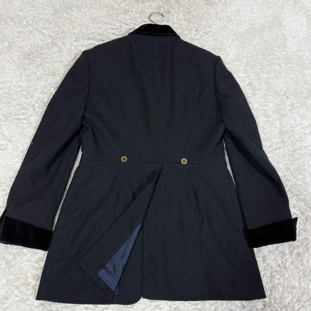 ラルフローレン 大きいサイズ　ヘリンボーン　ベロア　コート　15