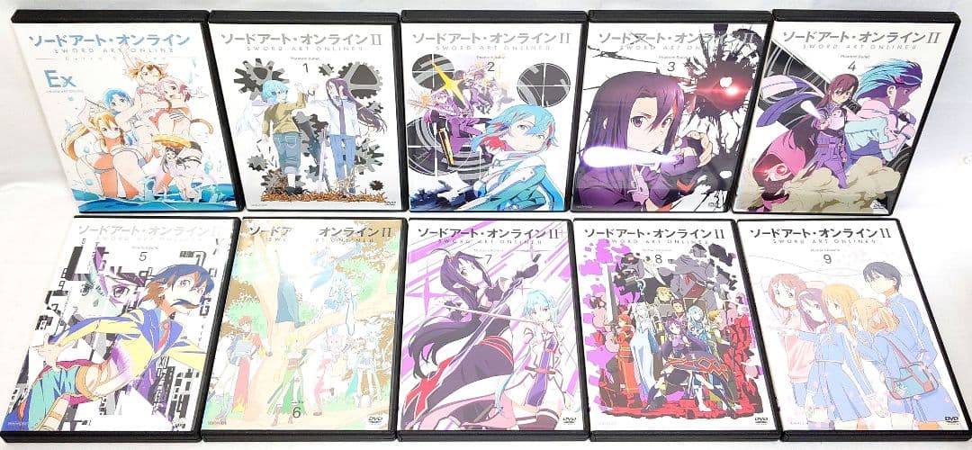 ソードアートオンライン/劇場版/EX/アリシゼーション【DVD】全36巻