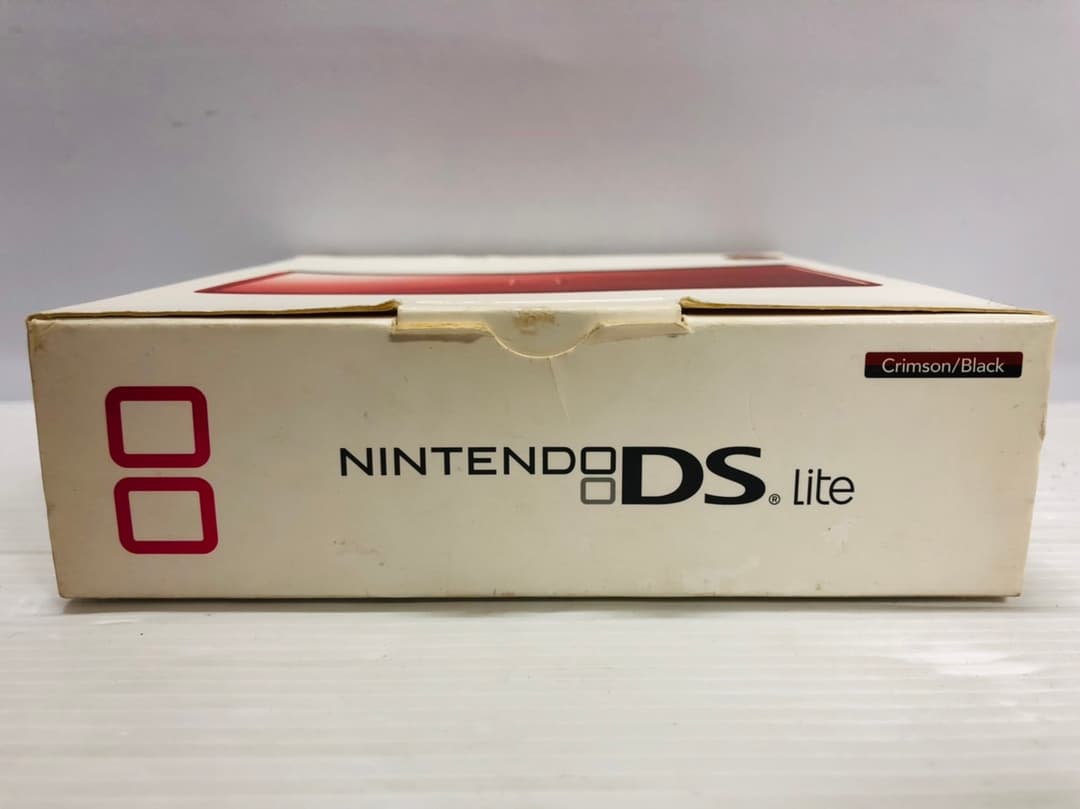 ★未使用品★極美品ニンテンドーDS Lite クリムゾン/ブラック【生産終了】訳