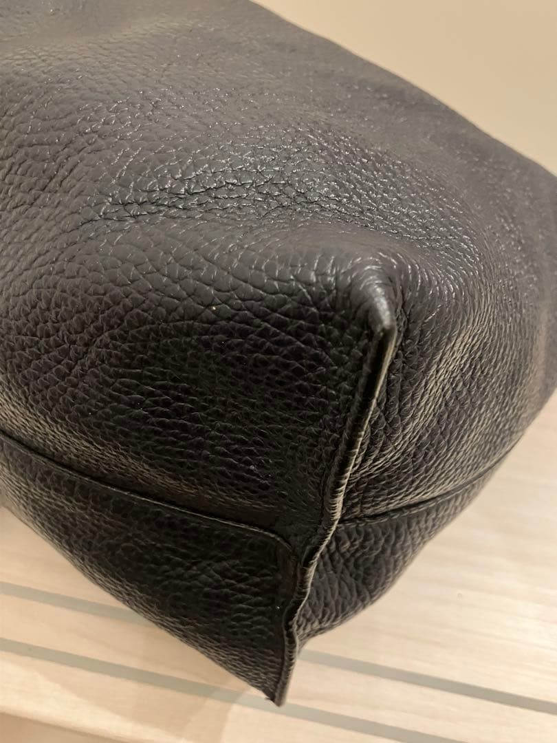 美品　JIL SANDER NAVY ネイビー　レザー　ワンショルダーバッグ