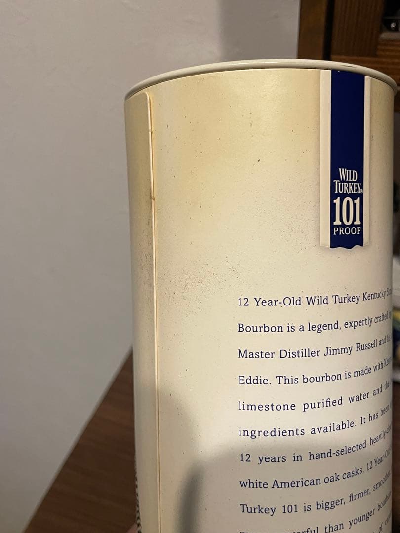 終売品　ワイルドターキー12年　青箱