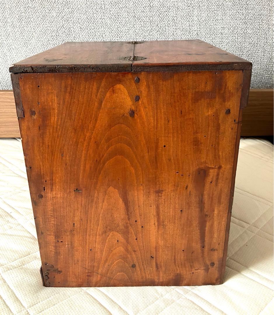 小物収納 木製 天然木 和風チェスト 3段チェスト 和室 書斎 収納 引出日本製