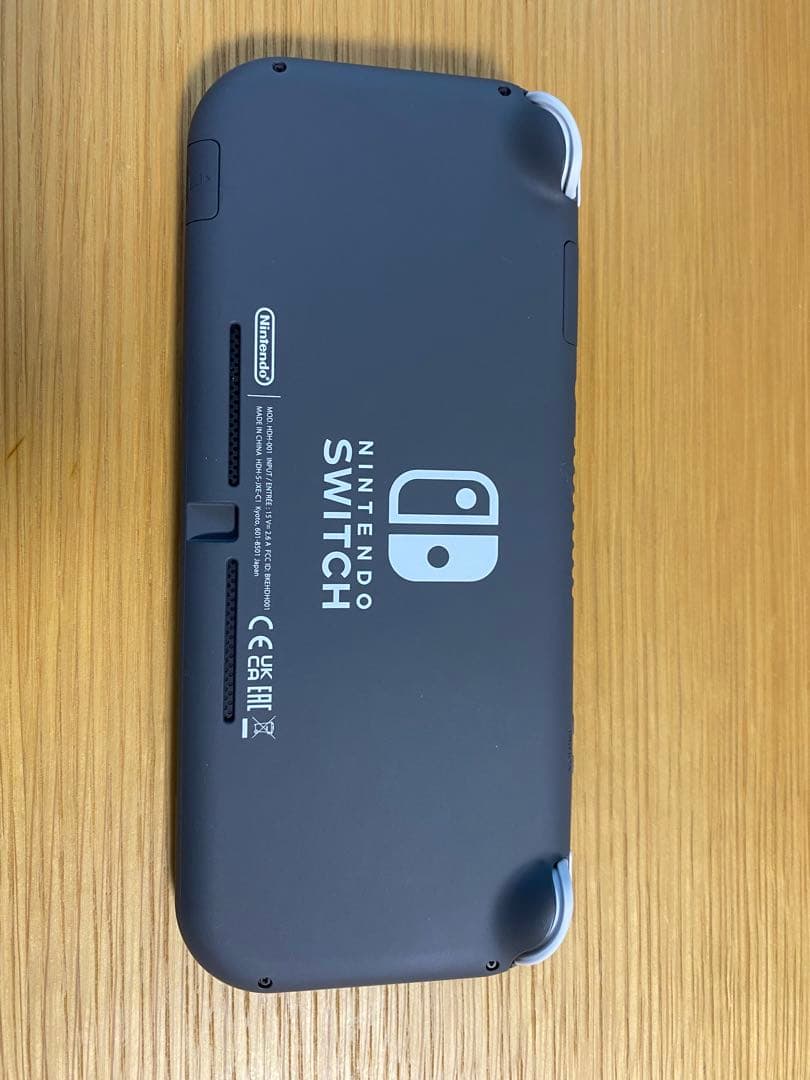 【美品】Nintendo Switch Lite グレー 本体 充電器