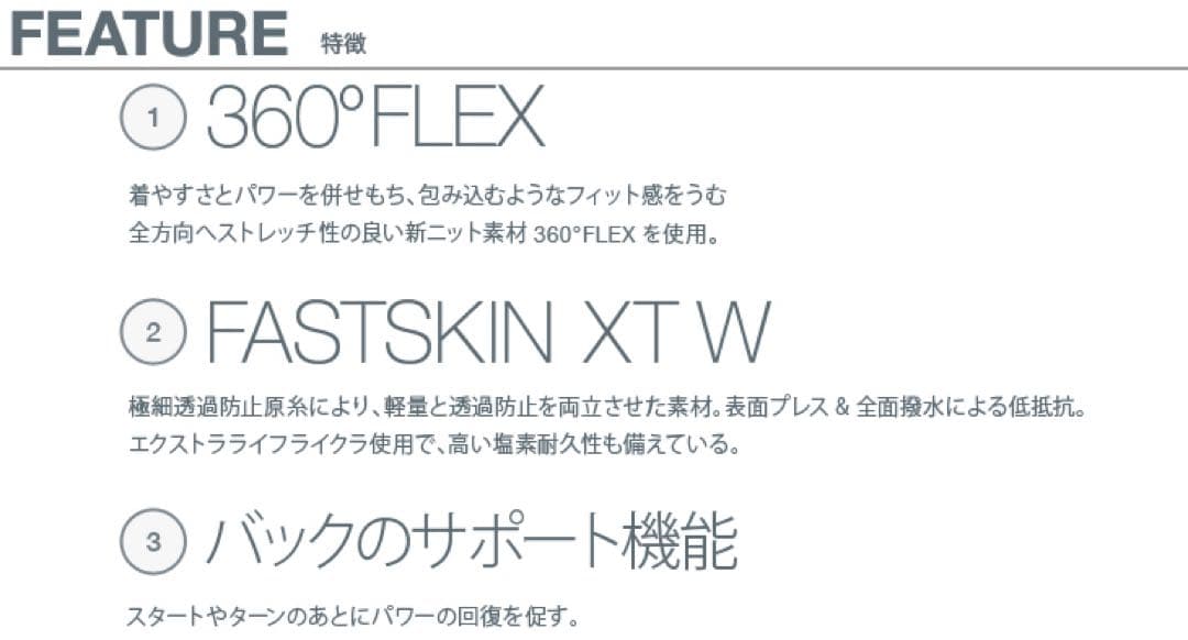 新品タグ付き　Speedo レディース　競泳水着　fast skin xt