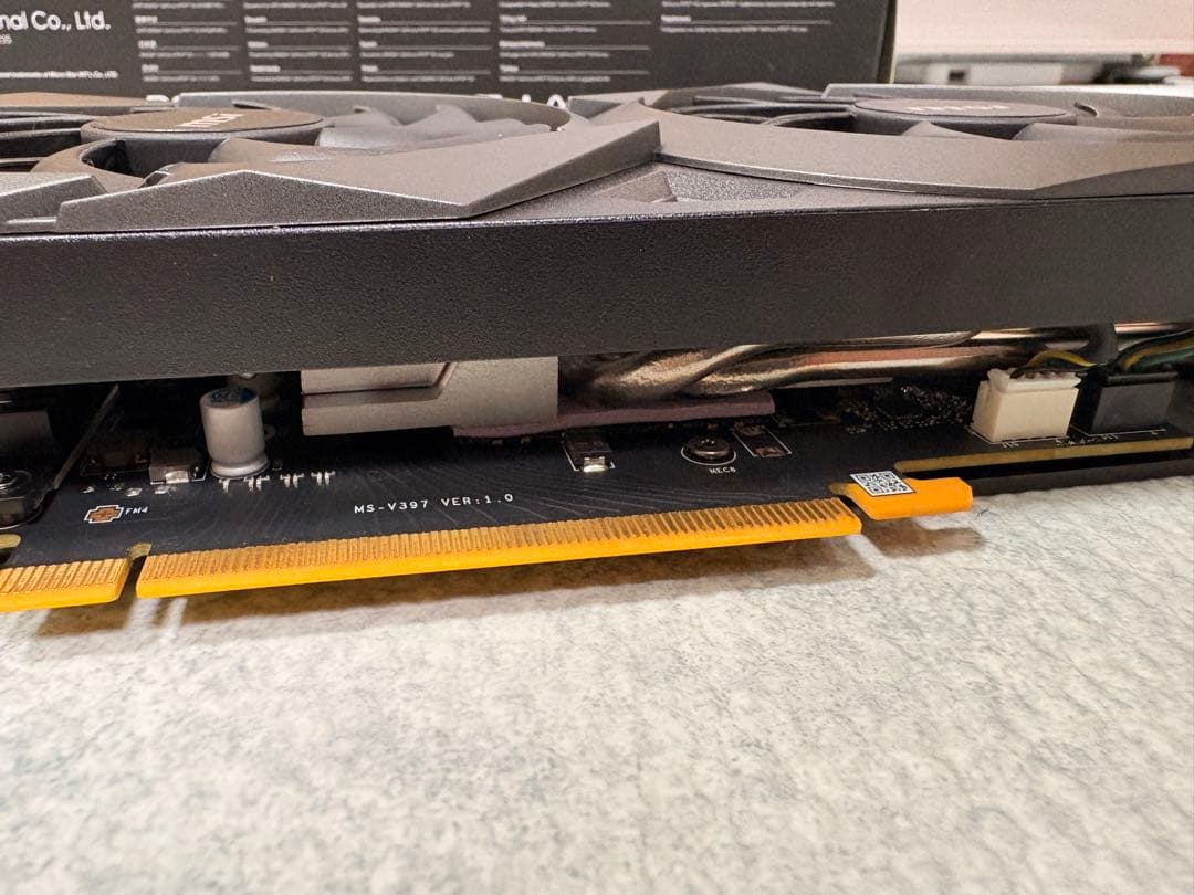 グラフィックボード・グラボ・ビデオカード MSI RTX 3060 Ti VENTUS 2X 8G OCV1 LHR