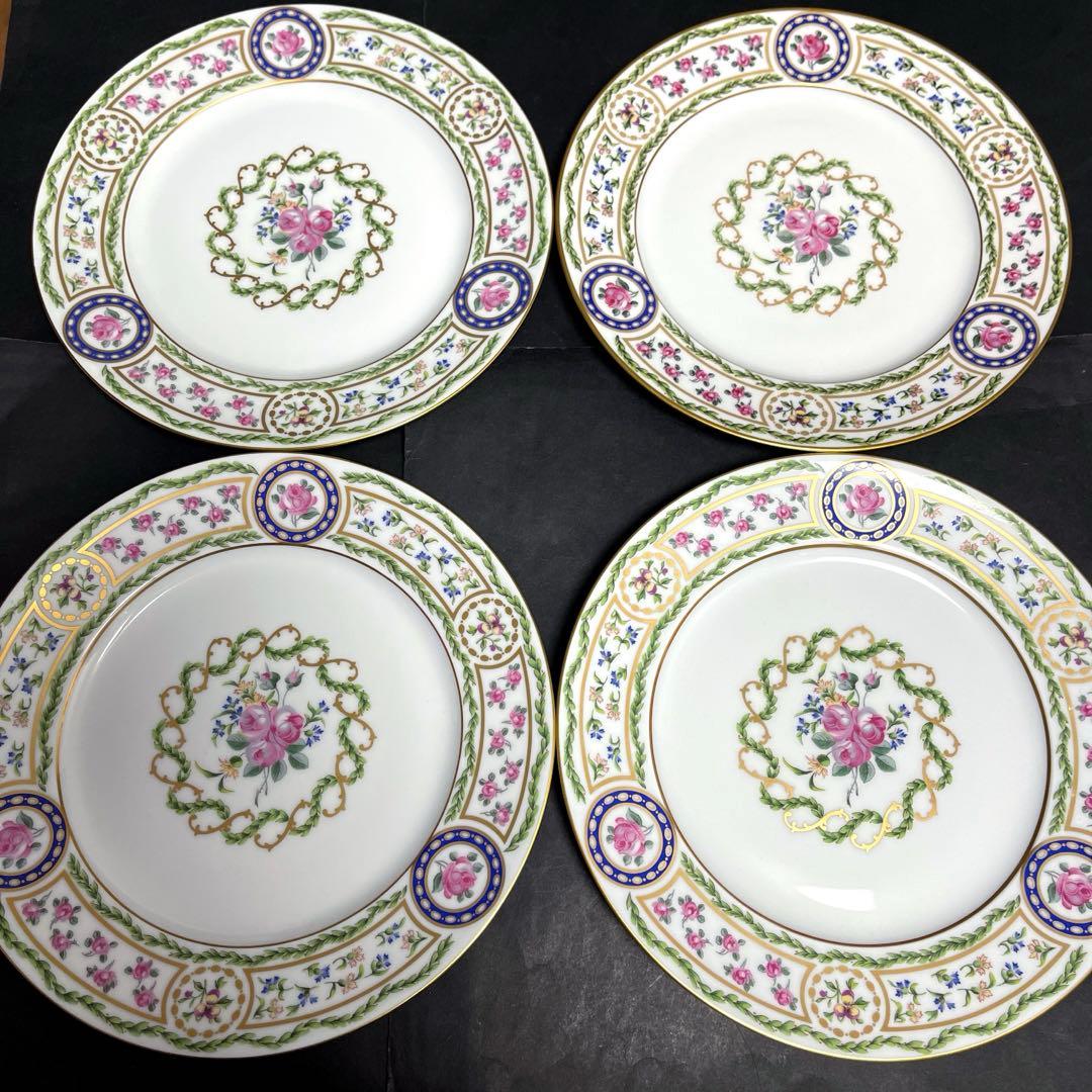 【希少品】アビランド リモージュ ルーブシエンヌ　デザートプレート　４枚セット