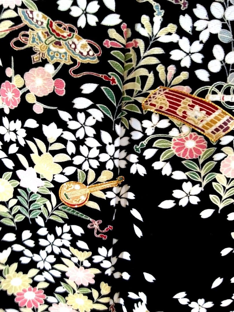 振袖フルセット、正絹振袖、友禅染、成人式、重ね衿、帯揚げ帯締め、西陣袋帯、長襦袢