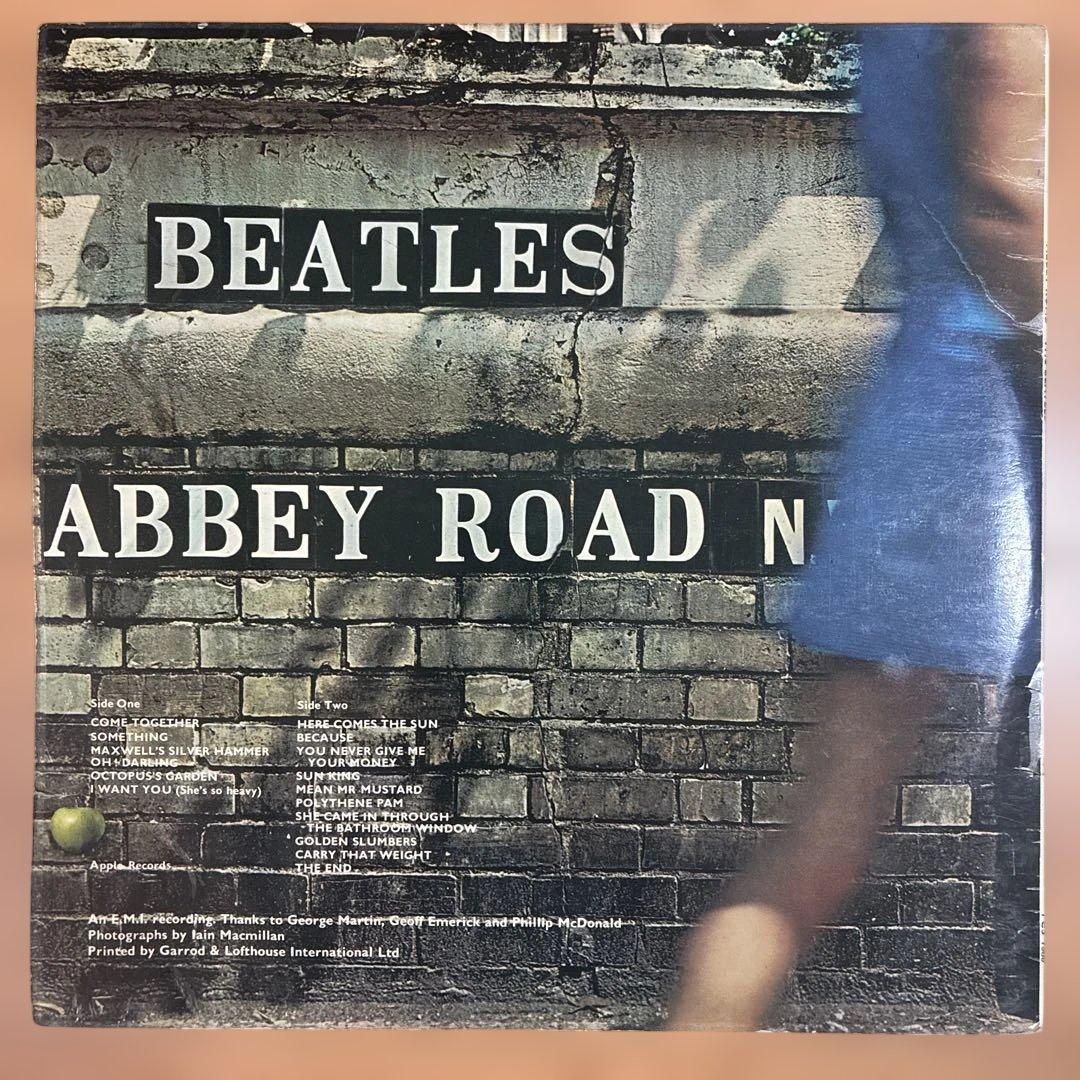 ビートルズ 名盤 レコード アビーロード UKオリジナル盤 レフトアップル
