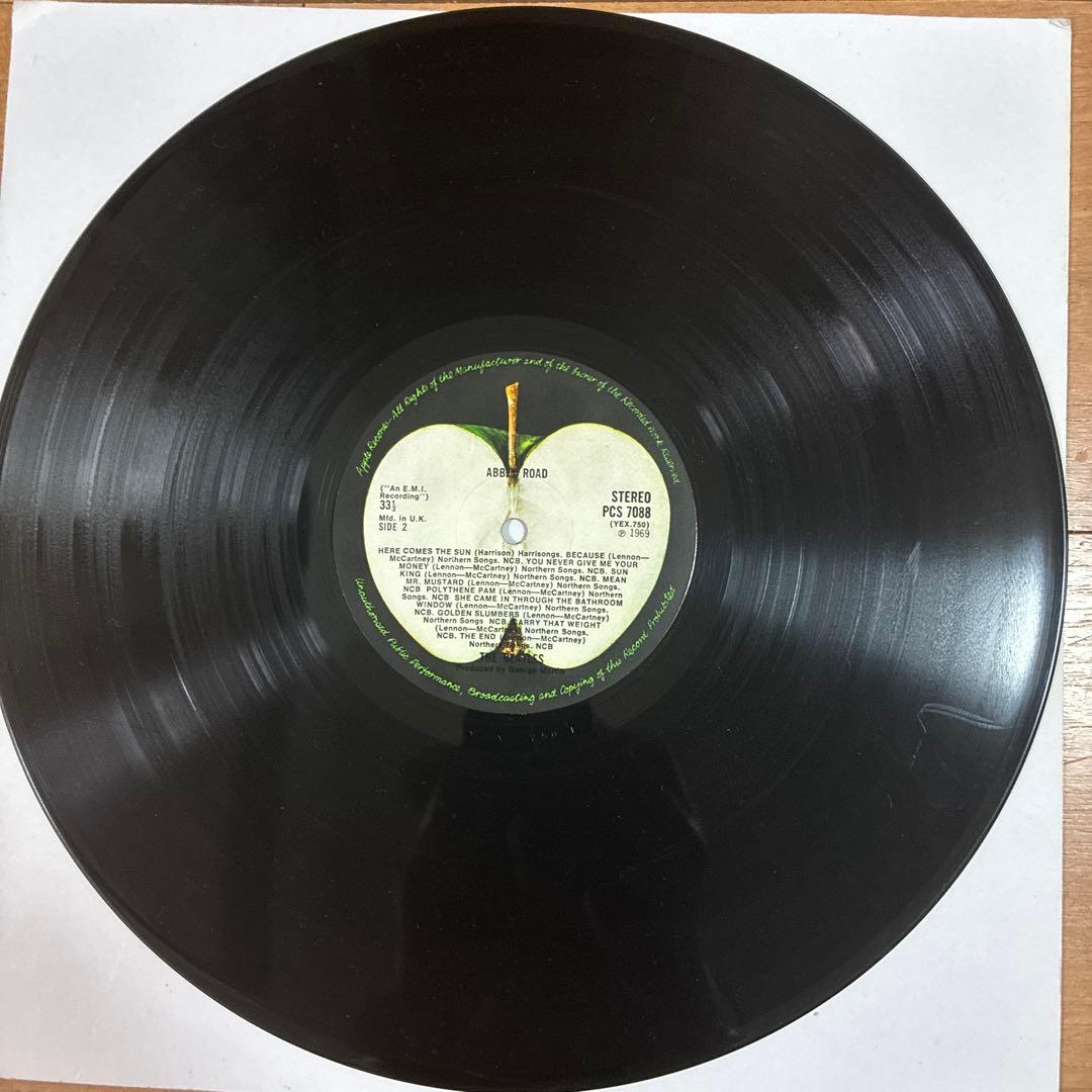 ビートルズ 名盤 レコード アビーロード UKオリジナル盤 レフトアップル