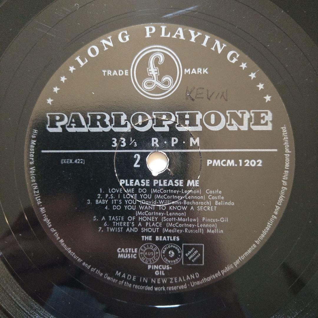 激レア Beatles Please Please Me ニュージーランド盤
