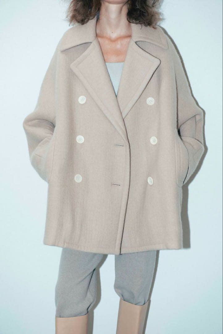 CHAOS Antithesis ホワイトベビーキャメルオーバーコート