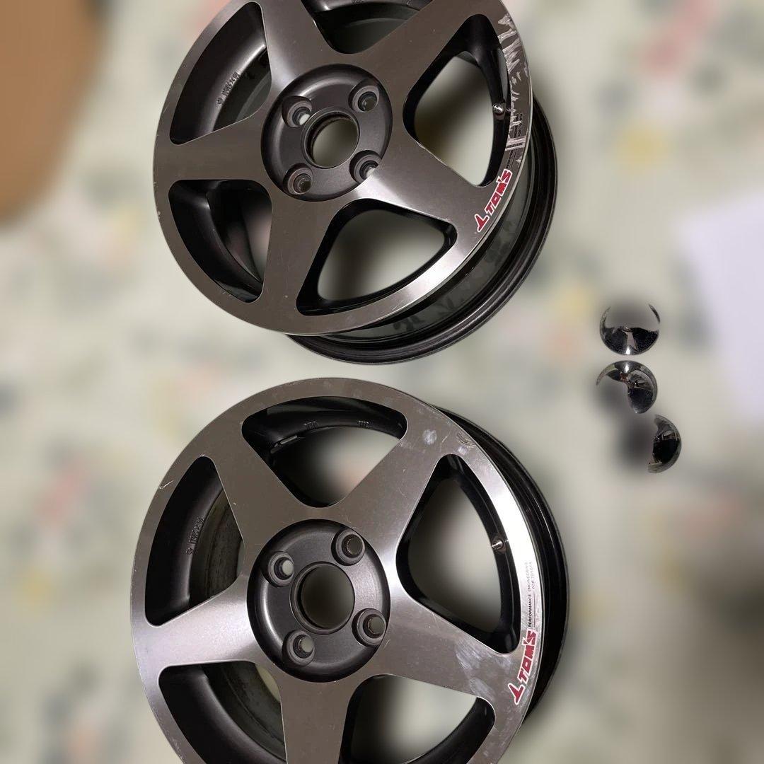 TOMS レイズ 14インチ ホイール　２本