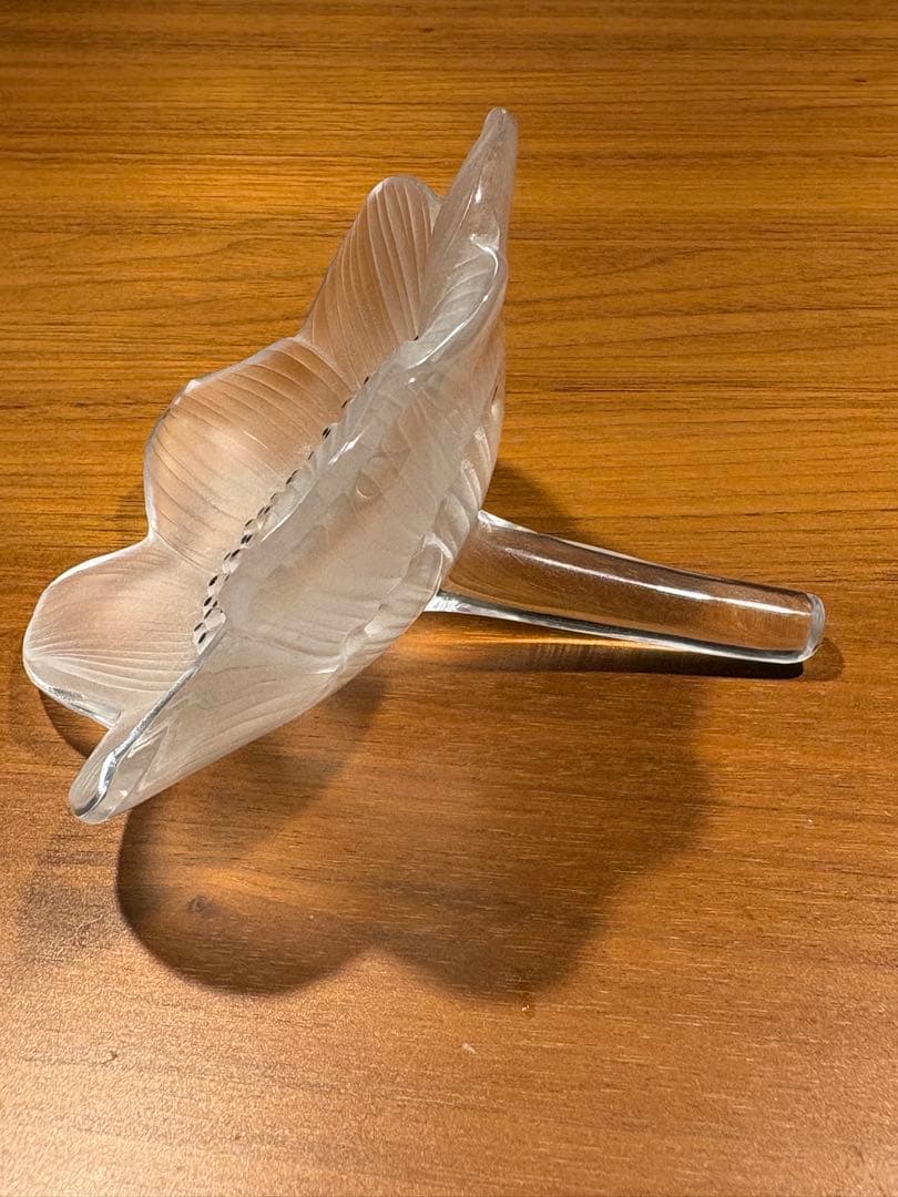 LALIQUE ラリック/ アネモネの花/ ペーパーウェイト /インテリア小物