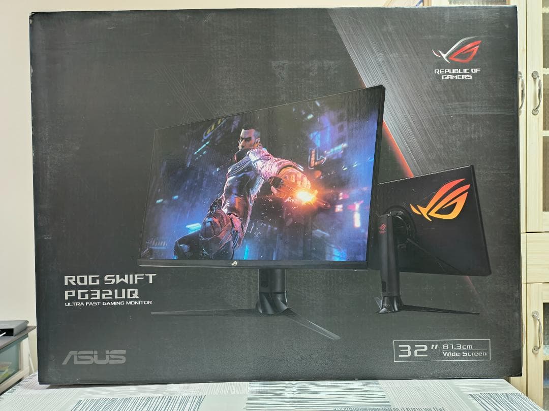 ASUS ゲーミングモニター ROG SWIFT PG32UQ