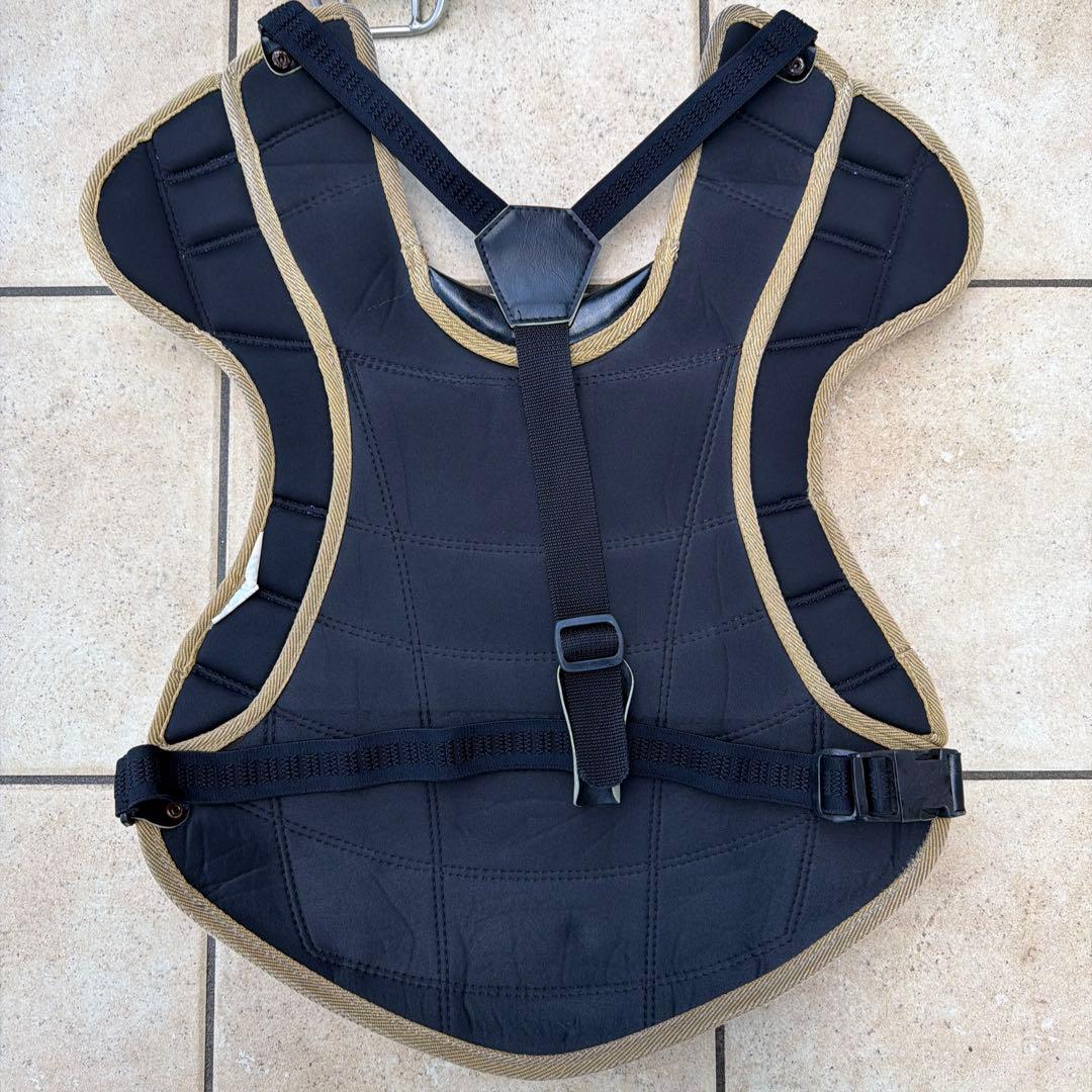 ハタケヤマ　軟式キャッチャー用プロテクターセット