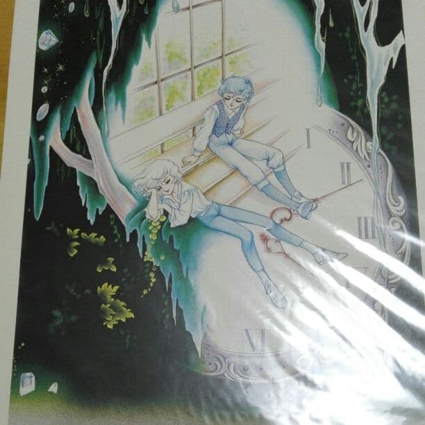 風と木の詩　竹宮恵子　イラストポスター　B4サイズ