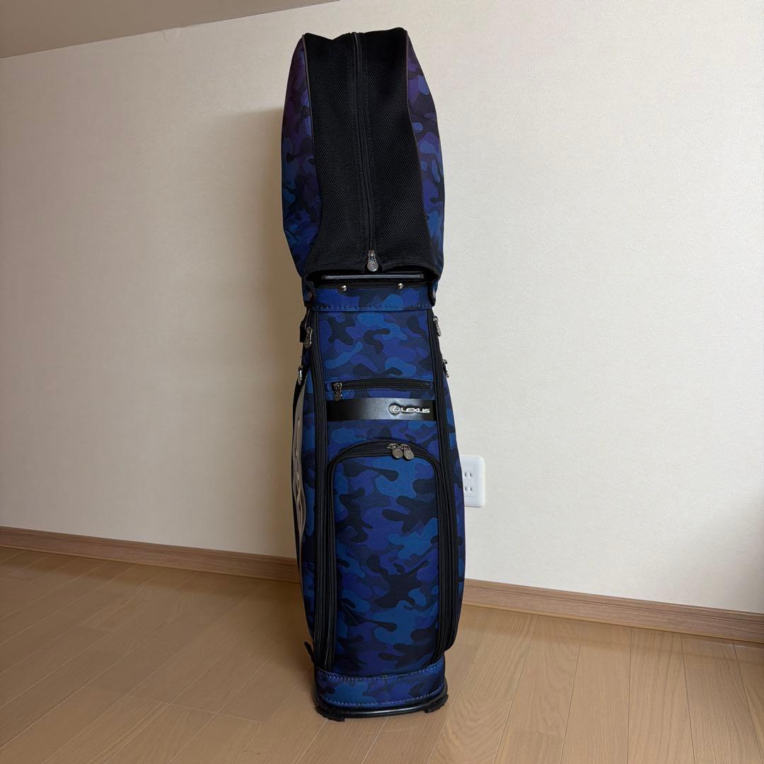LEXUS/レクサス ゴルフ キャディバッグ9型【ブルーカモ】