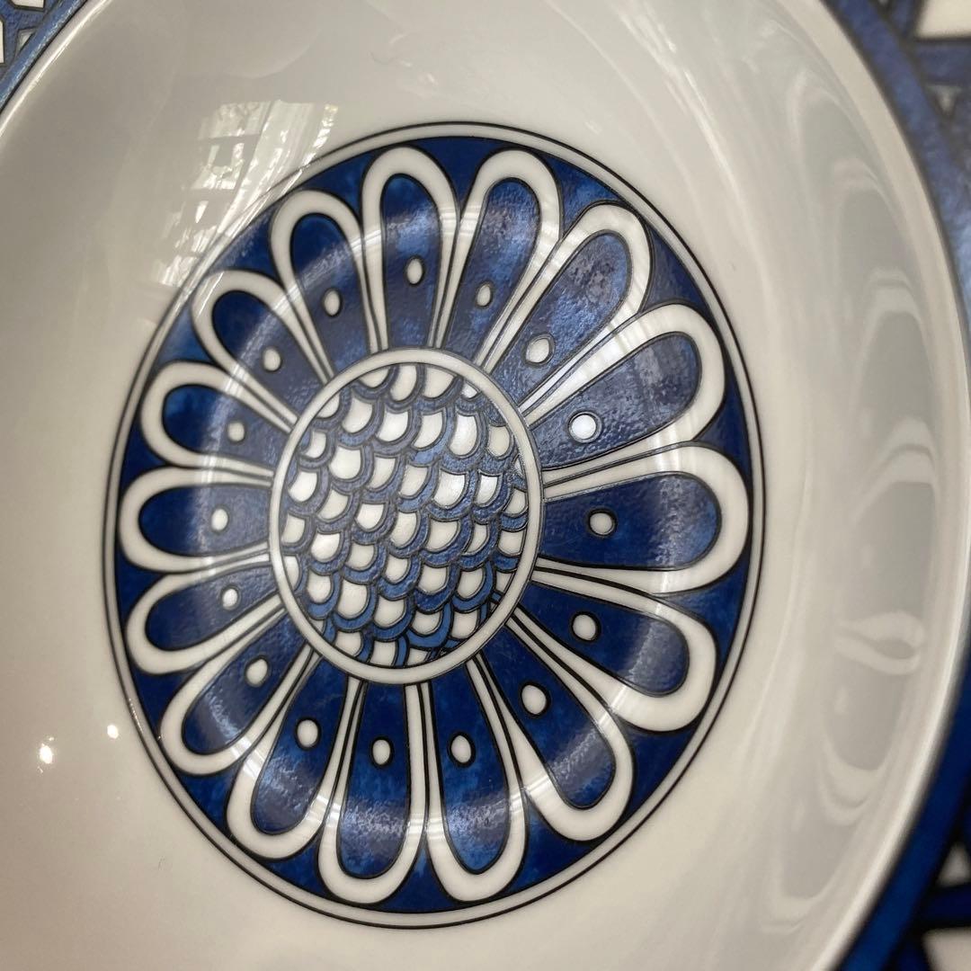 ブルーダイユール　エルメス　スープ　サラダ　ボウル　深皿　21センチ