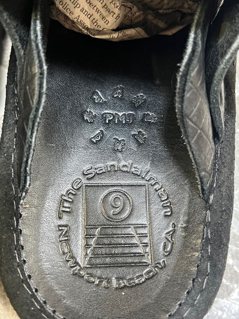 本日まで【ピースメーカー別注】THE SANDALMAN BUCKLE CLOG