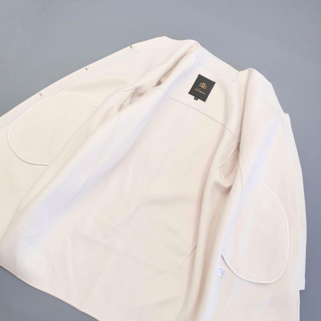 DRAWER ドゥロワー　ウールビーバーケヌキスリット　ノーカラーコート