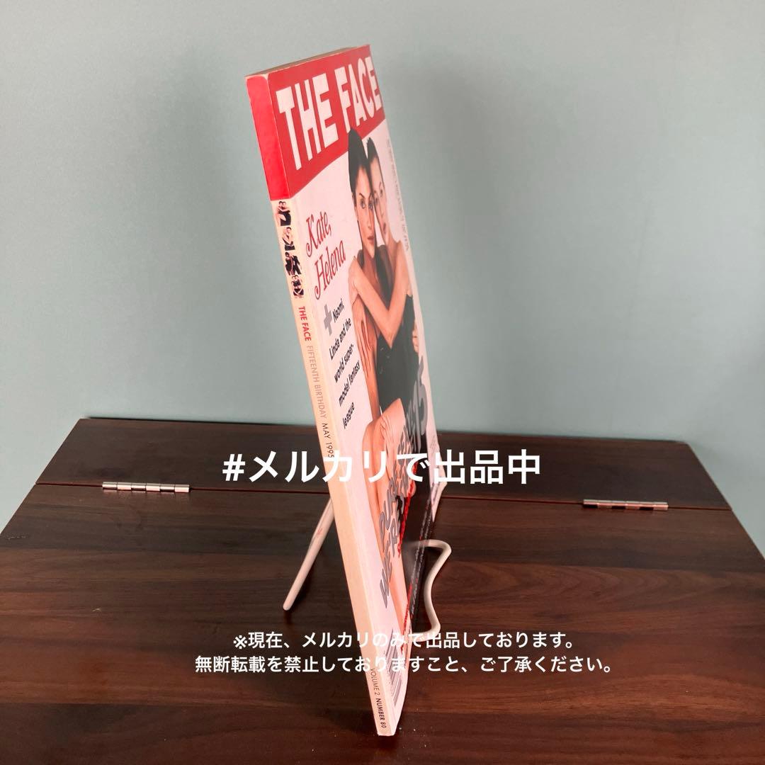 激レア THE FACE magazine(UK) 15周年 kate moss