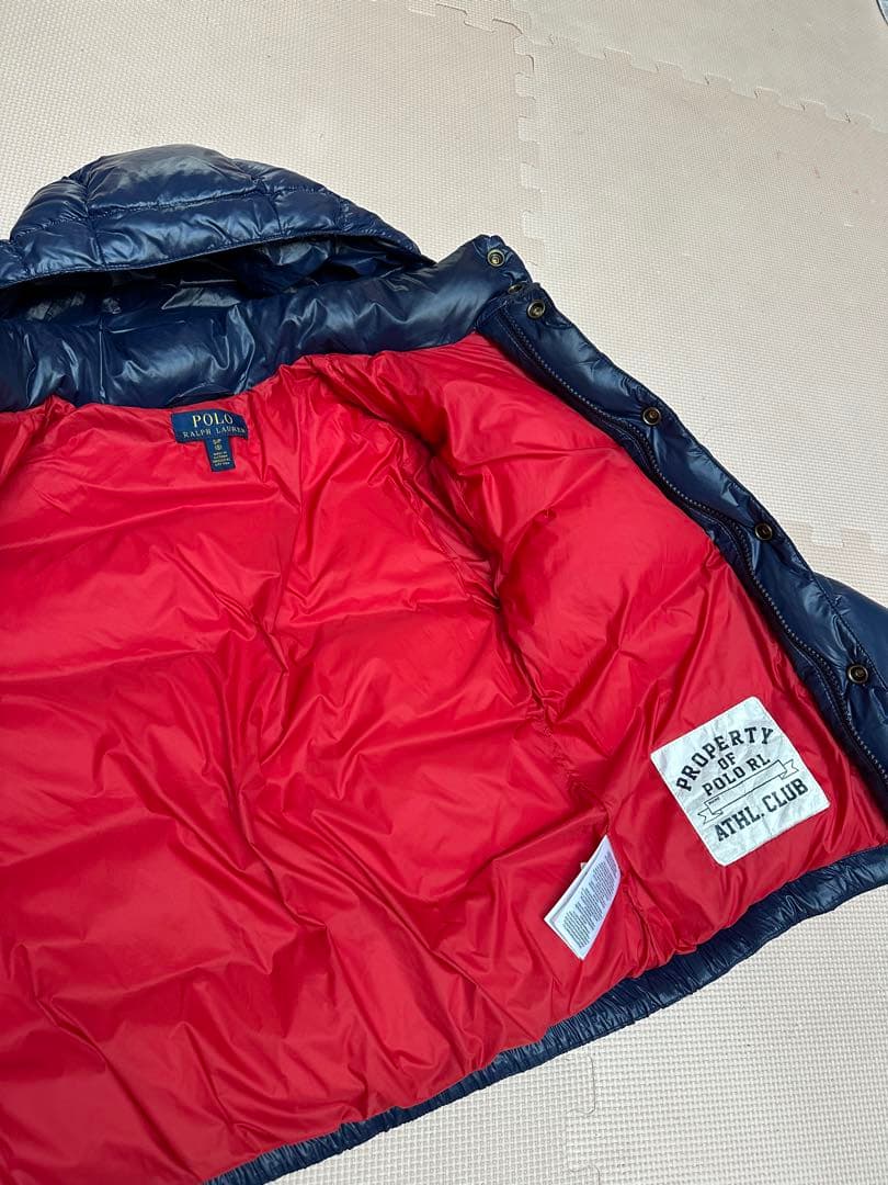 ゲリラ値下げ‼️ポロラルフローレン　ダウンジャケット　140cm