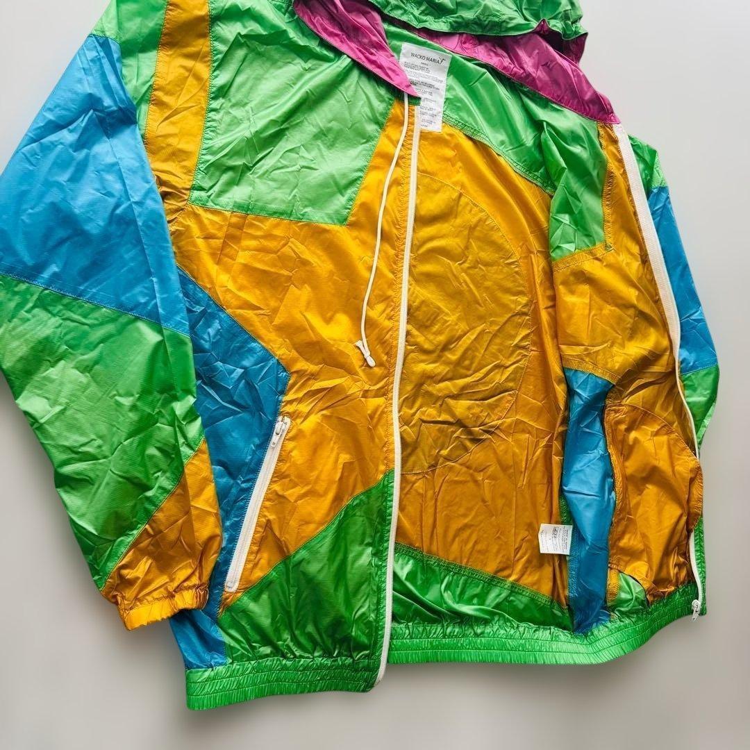初期アーカイブ】WACKO MARIA ナイロンパーカー 日本製 背面ビッグロゴ