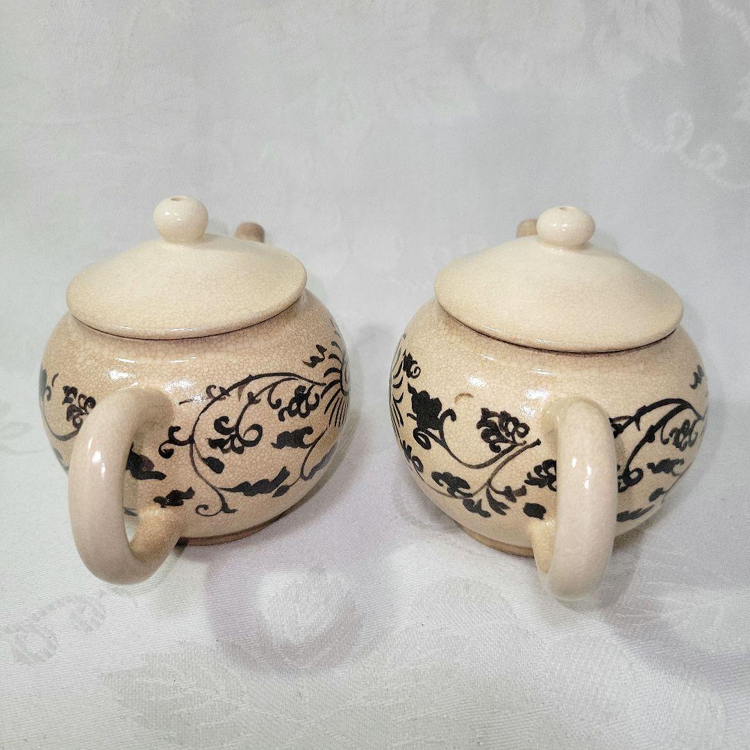 三浦　竹軒　造　急須2個セット