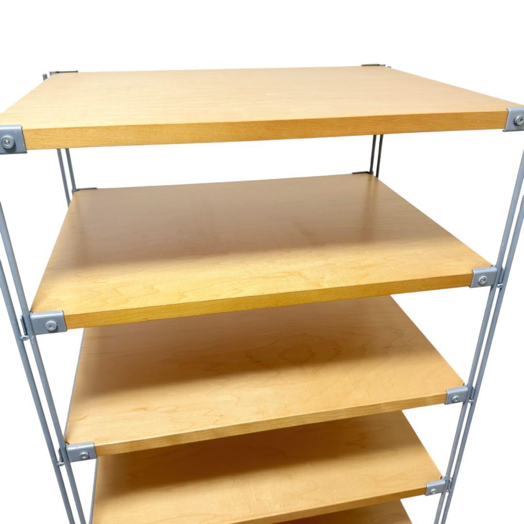 無印良品 6段 幅56cm スチールユニットシェルフ