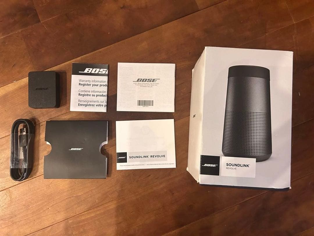 【動作品・付属品あり】BOSE SoundLink Revolve スピーカー
