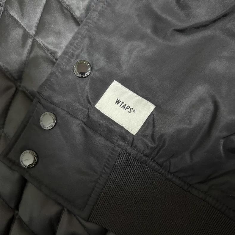 WTAPS ブラック クロスボーン　MA-1ジャケット