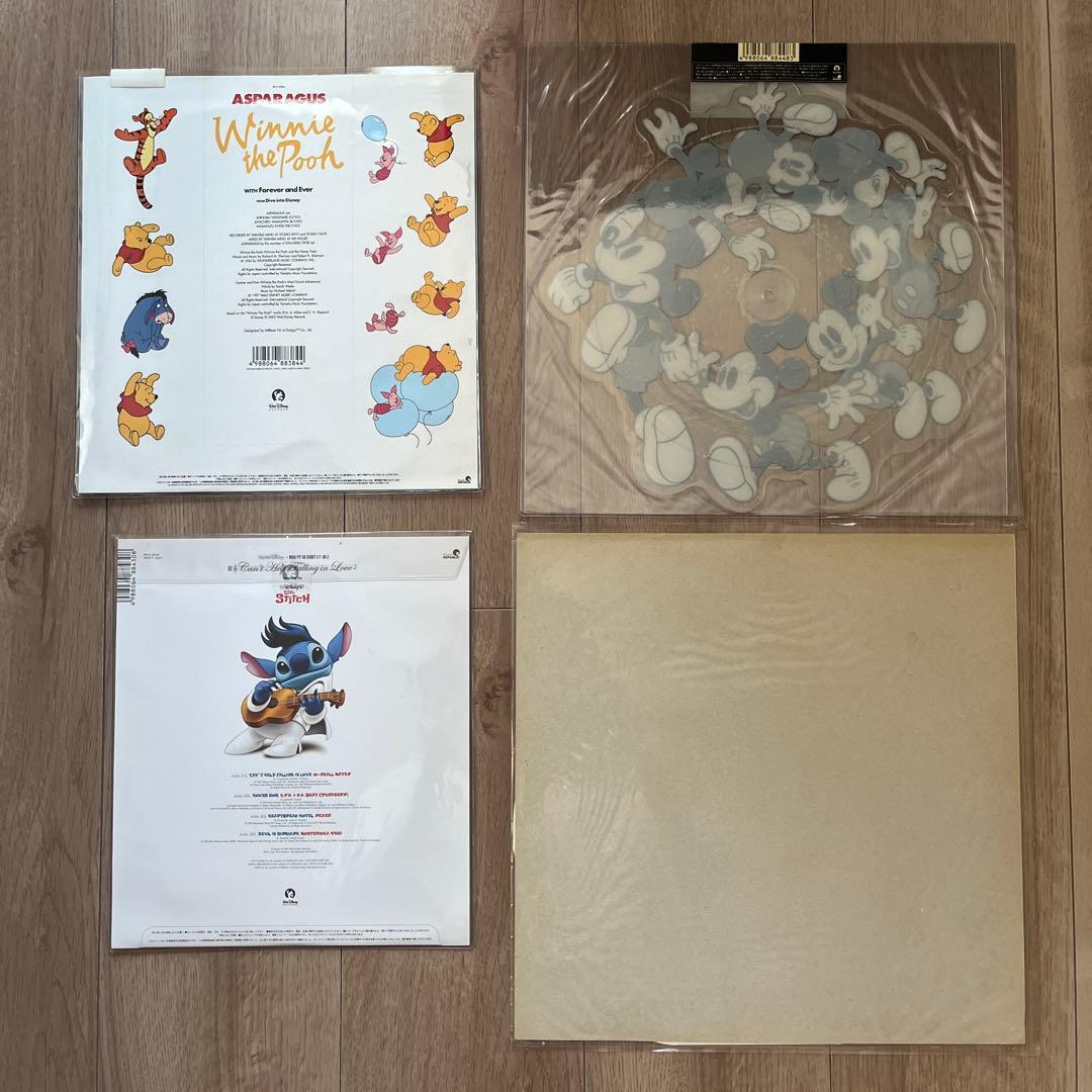 超激レア‼️ディズニーカバー　限定アナログ　4枚セット‼️