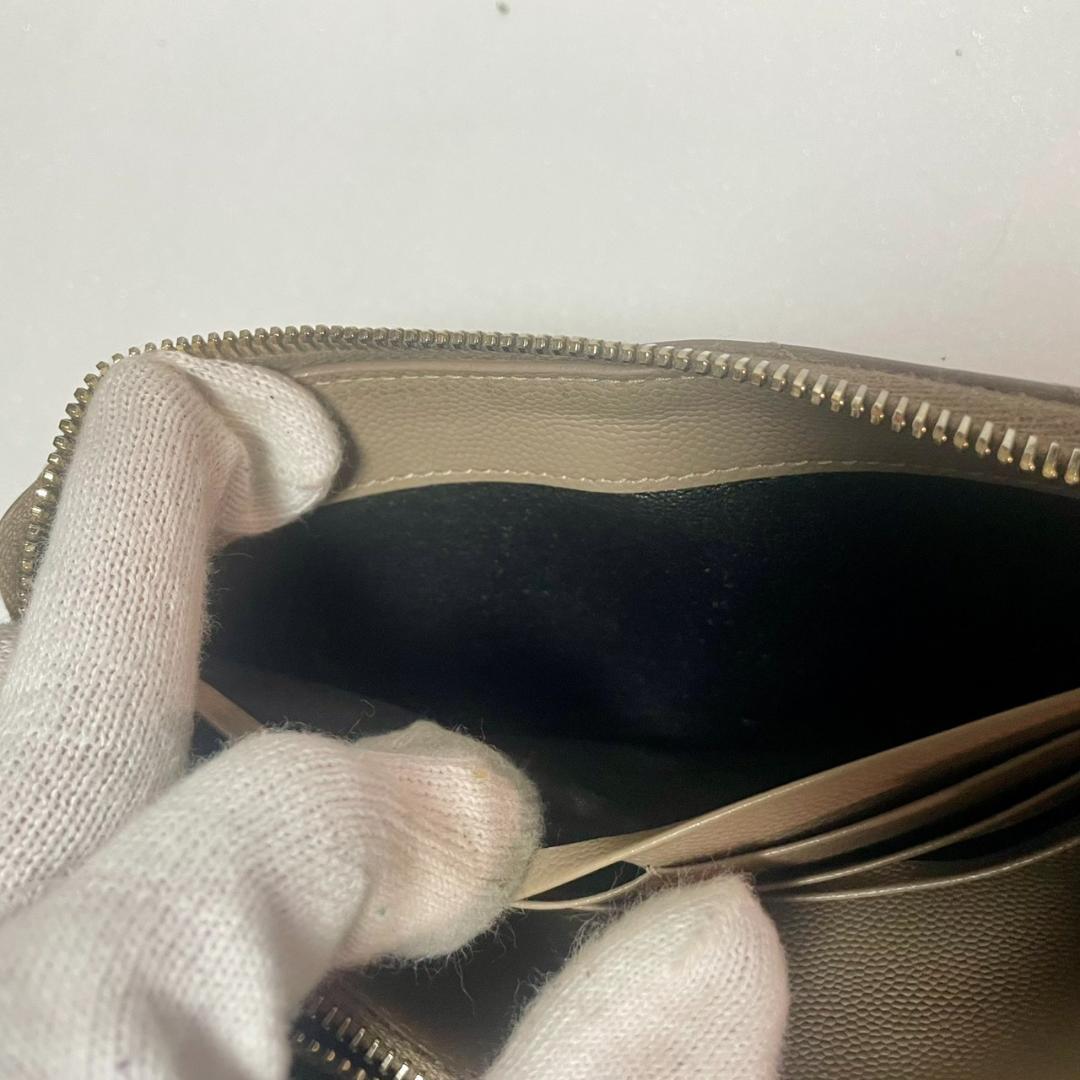Saint Laurent サンローラン 長財布 フルジップ キルティング