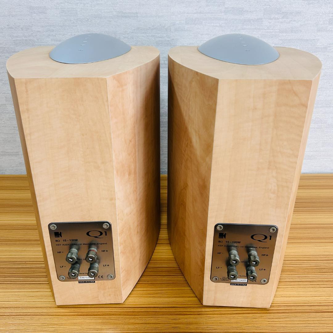 KEF Qシリーズ 2ウェイブックシェルフ型（バスレフ）スピーカー Q1