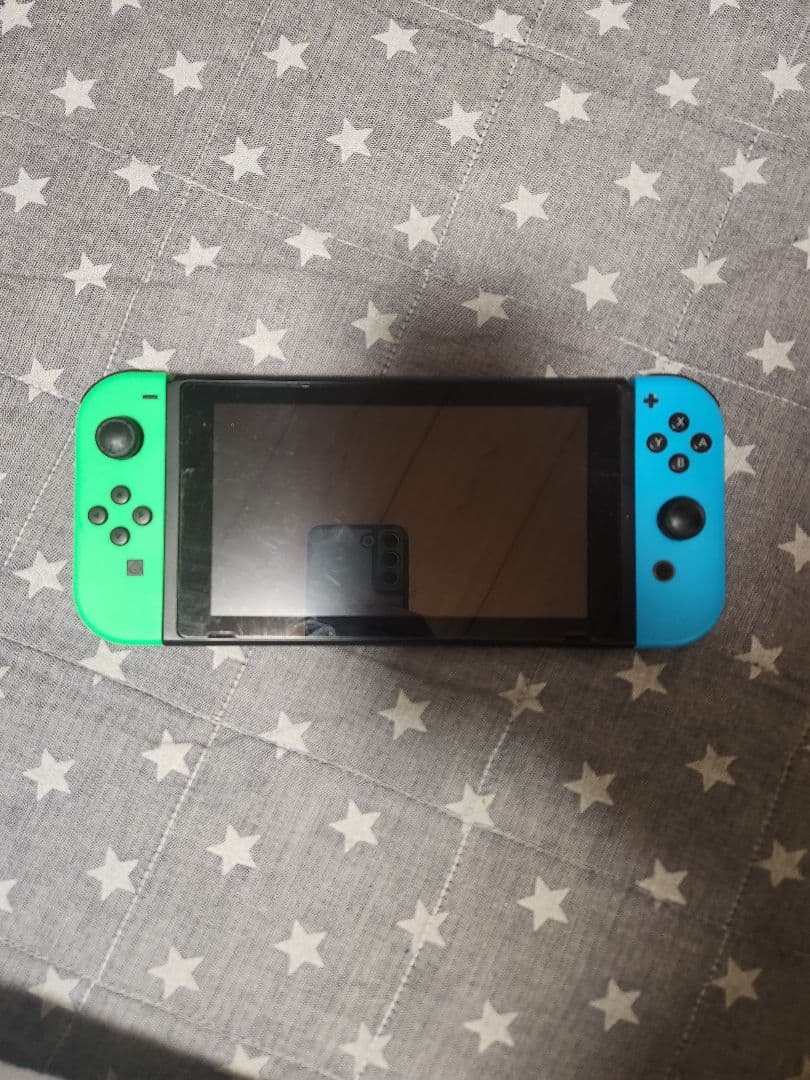 キ*コ様 Nintendo Switch グリーン/ブルー 本体　全部セット