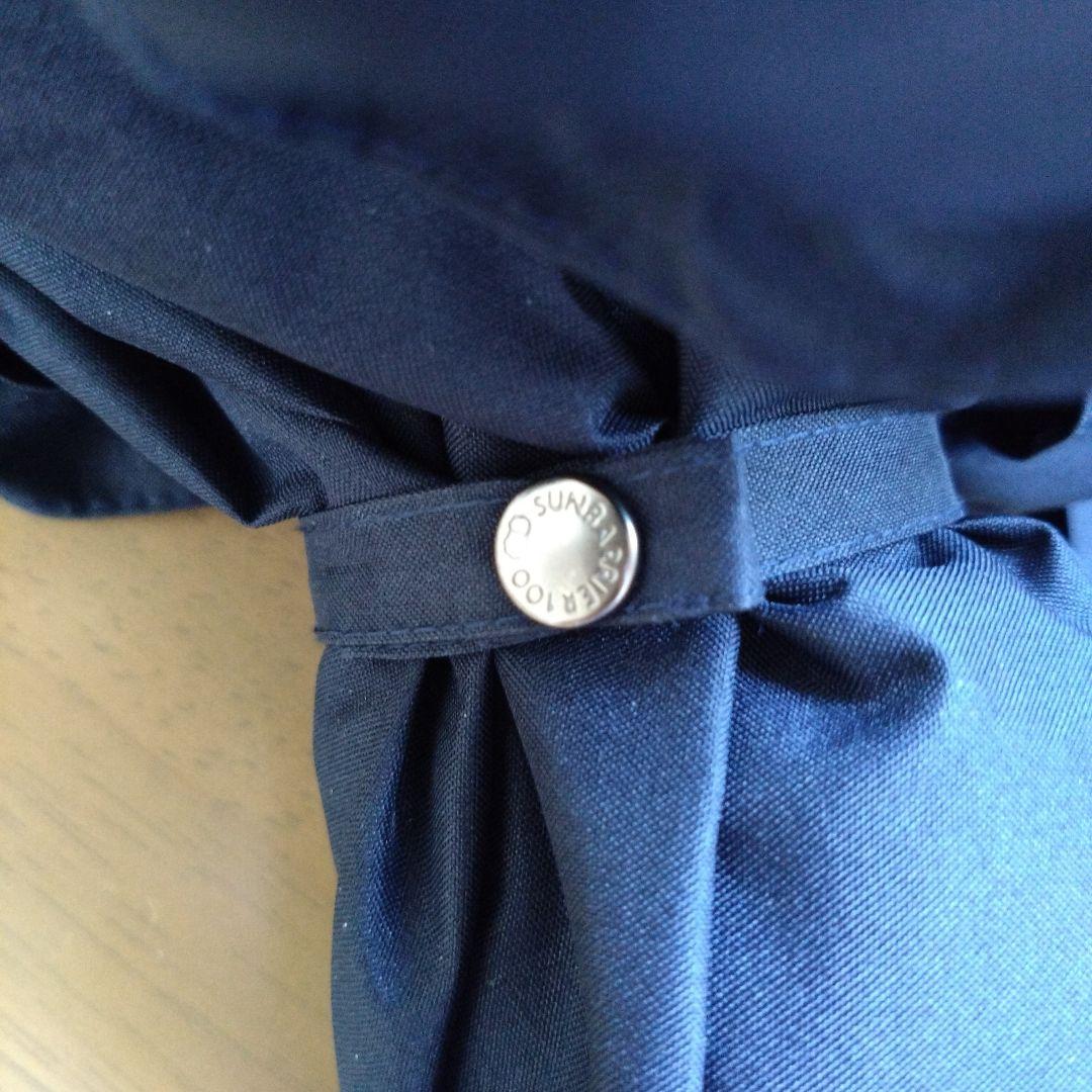 サンバリア100 折りたたみ日傘　二段折　フリル