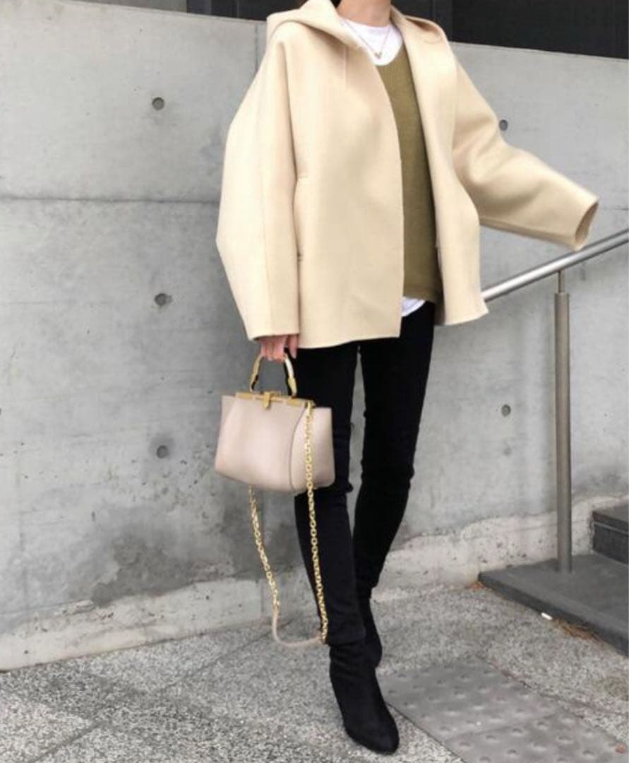 スタニングルアー　ショートフーディオーバーコート